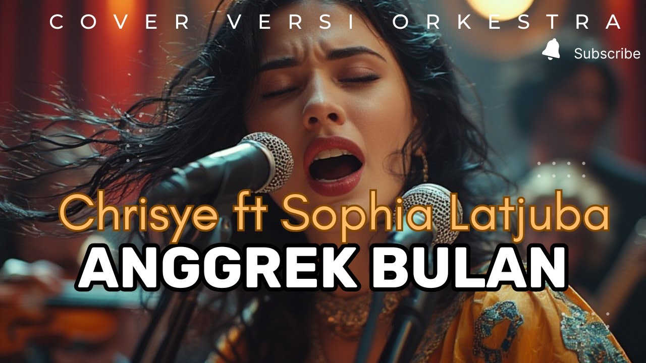 Anggrek Bulan - Chrisye ft Shopia Latjuba (Cover versi ORKESTRA) jadi MEGAH & SYAHDU ‼️