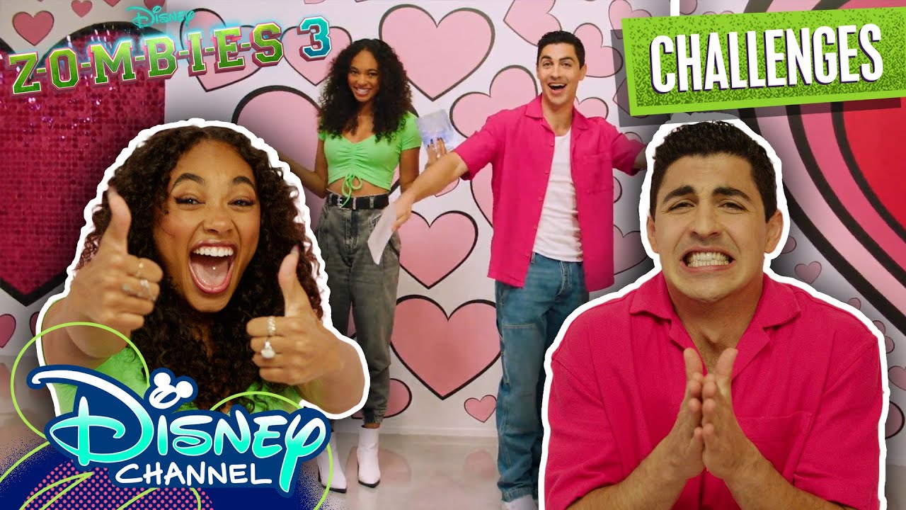 ZOMBIES 3 | Dance Challenge with Chandler and Trevor 🕺 | @disneychannelmusic