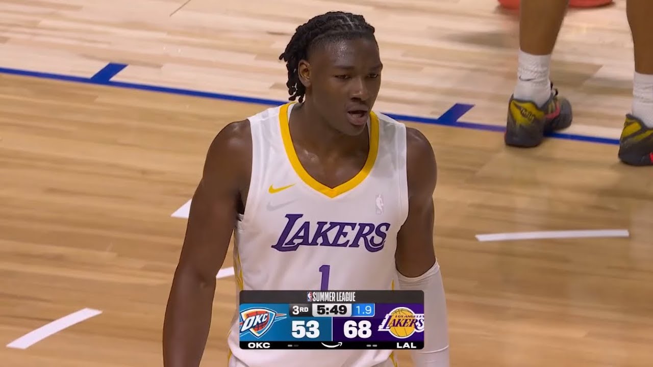 The Lakers Don&rsquo;t Need LeBron Anymore&hellip; Adou Thiero Is Here 🔥