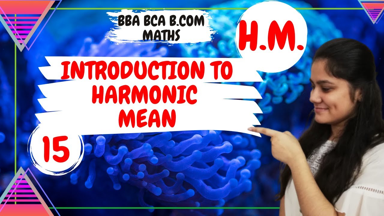 Introduction to Harmonic mean|How to insert H.M. between two terms|BBA Maths|Dream Maths