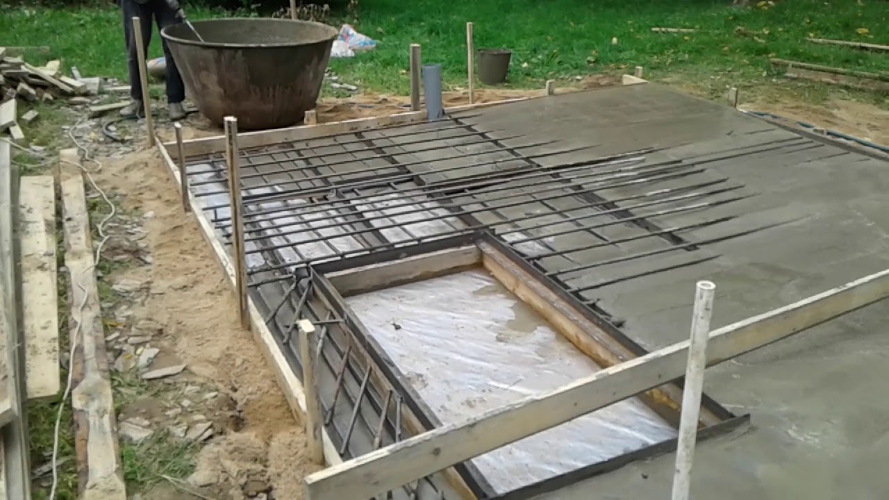 ✅ ПОГРЕБ ПО ФЕНШУЮ! ЗАЛИВАЕМ ПОЛ ПОГРЕБА
