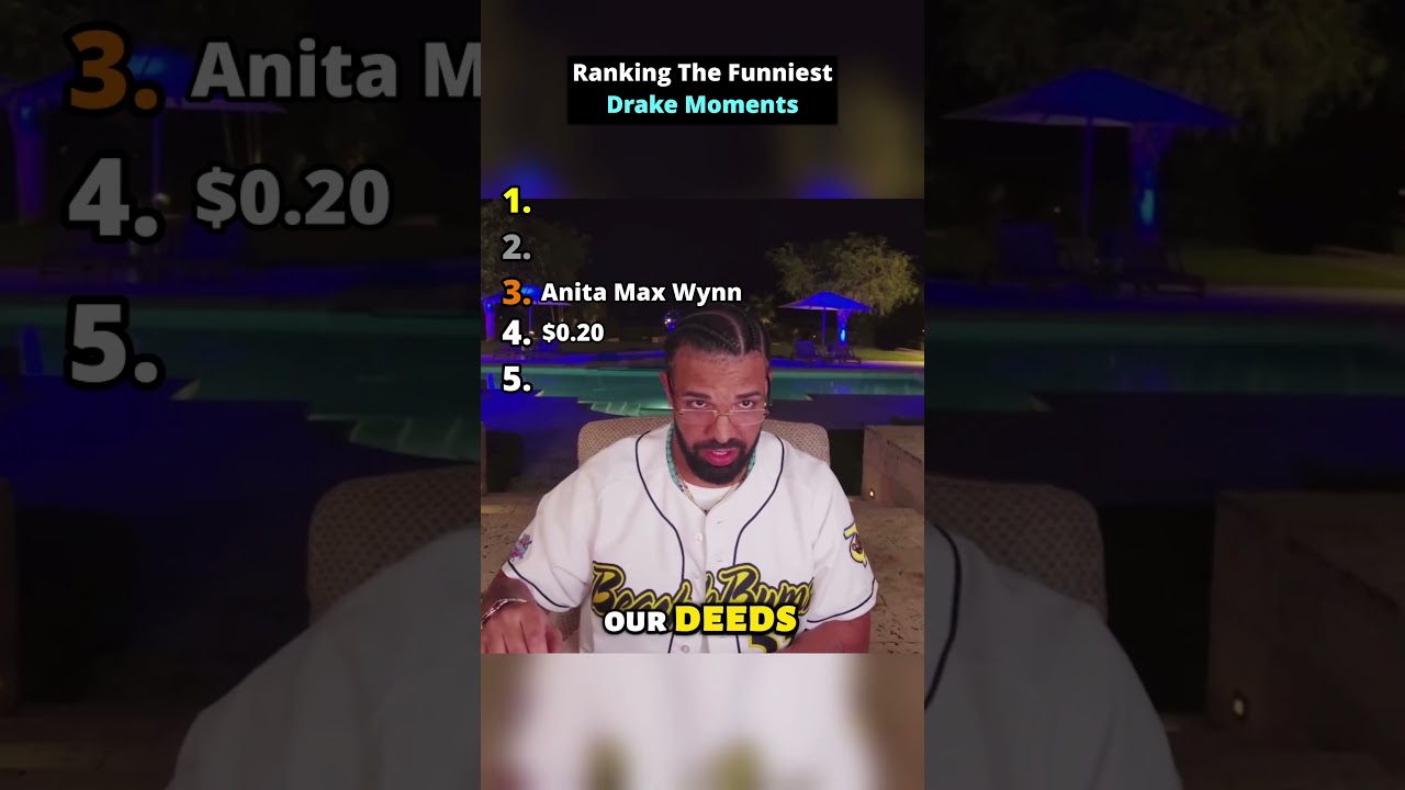 Ranking The Funniest Drake Moments #shorts