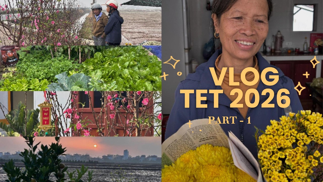 Vlog #2 Tết 2026 | Cùng về Nam Định ăn tết với mình nhé