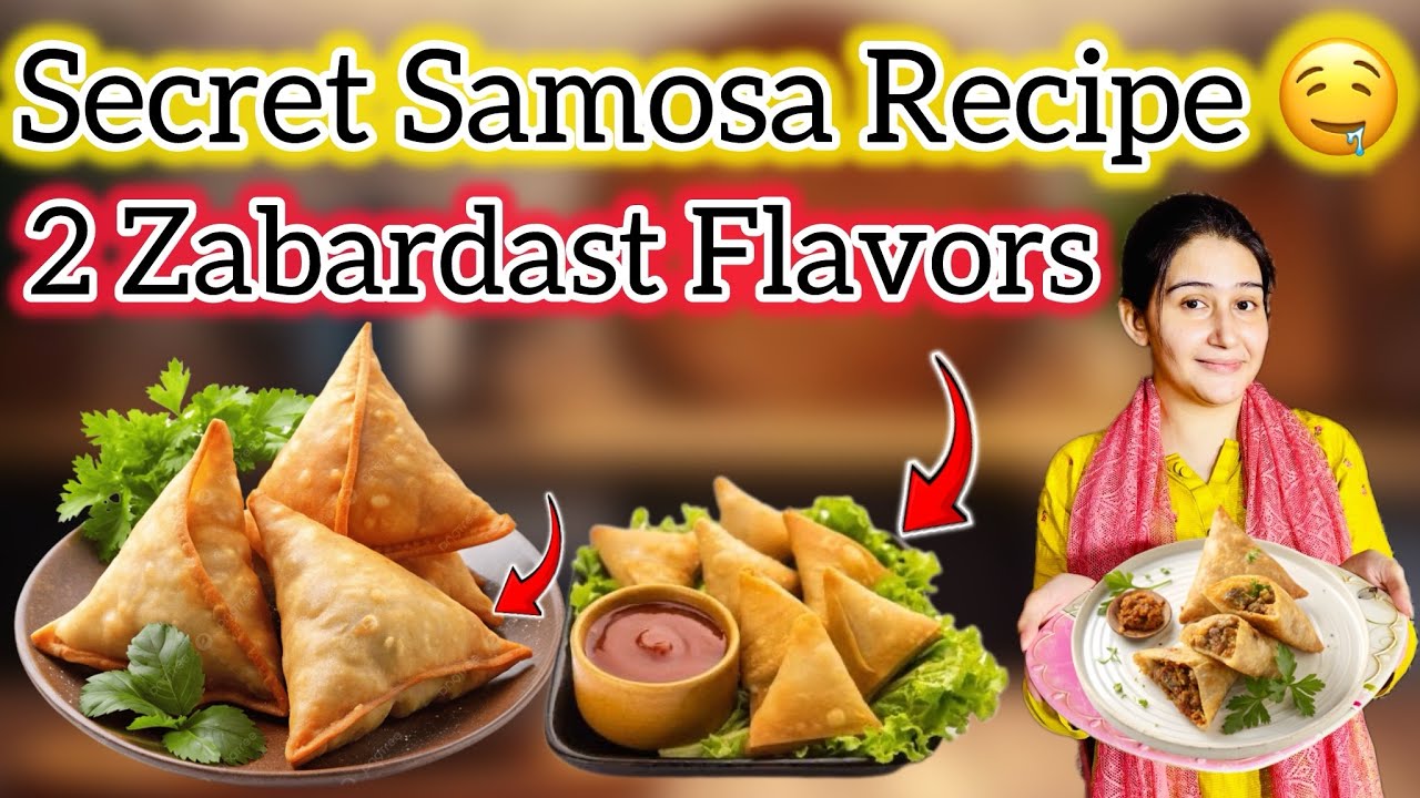 Aise Crispy Samosay Kabhi Nahi Banaye 😱 | Chicken & Keema Easy Recipe”