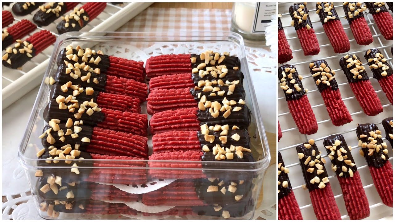 Tak Pernah Bosan Membuatnya Red Velvet Cookies ini praktis tanpa telur