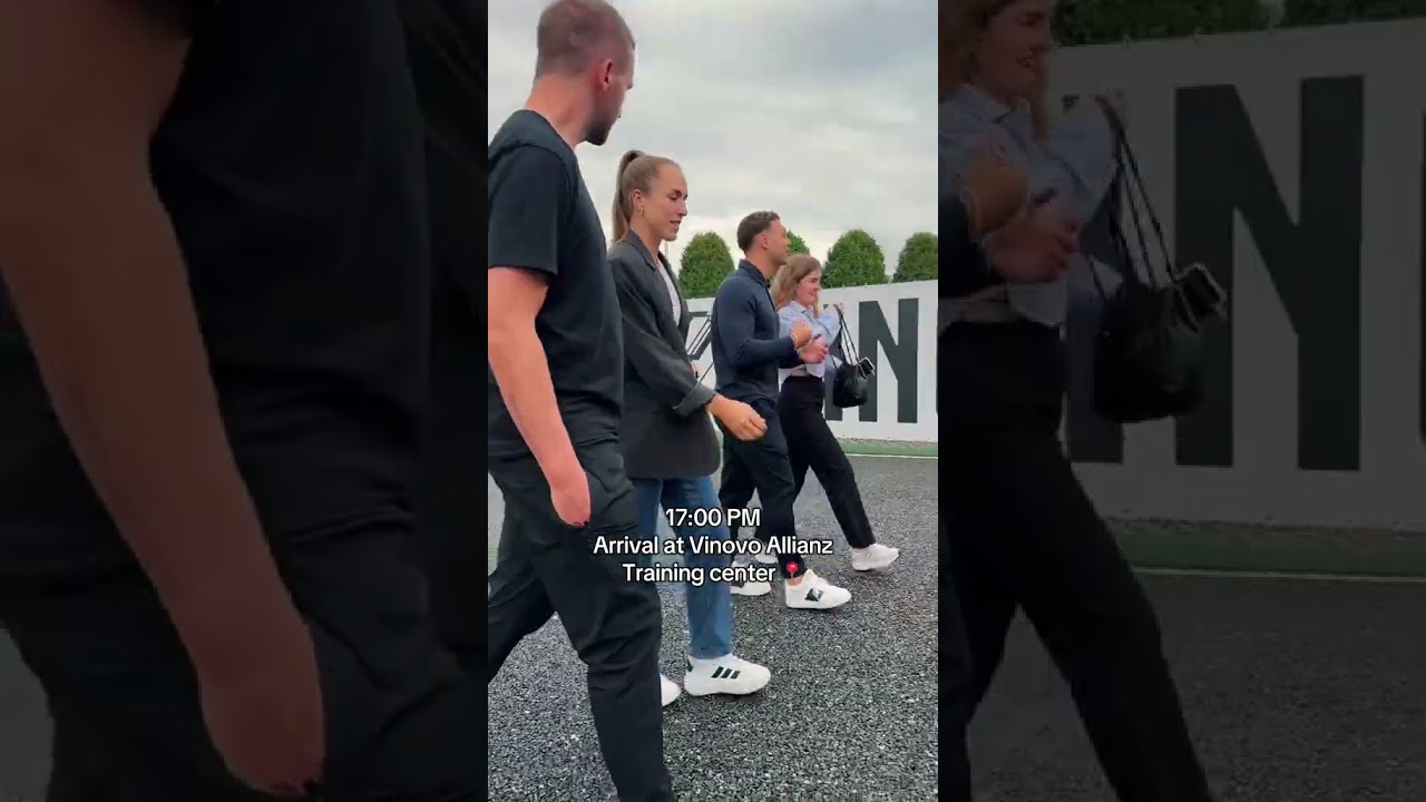 Lia Walti's first day at Juventus Women 🔥🤍🖤 