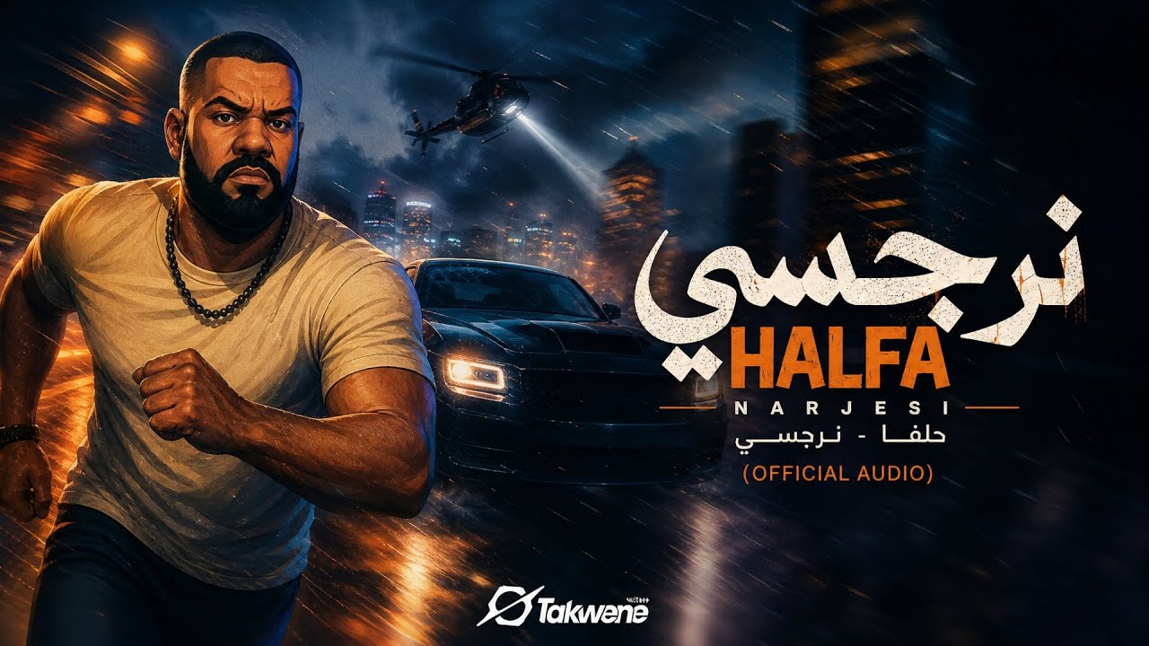 Halfa - Nargesi (OFFICIAL VIDEO LYRICS) prod. by @Ninjaon249​