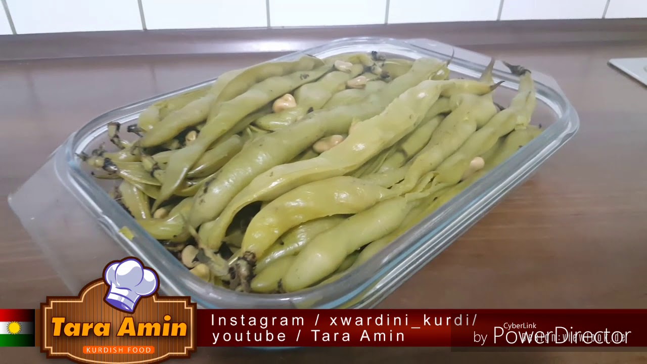 Tara Amin chonyati kwlandni paqlai taza چۆنیەتی کوڵاندنی پاقلەی تازە واتە پاقلەی سەوز