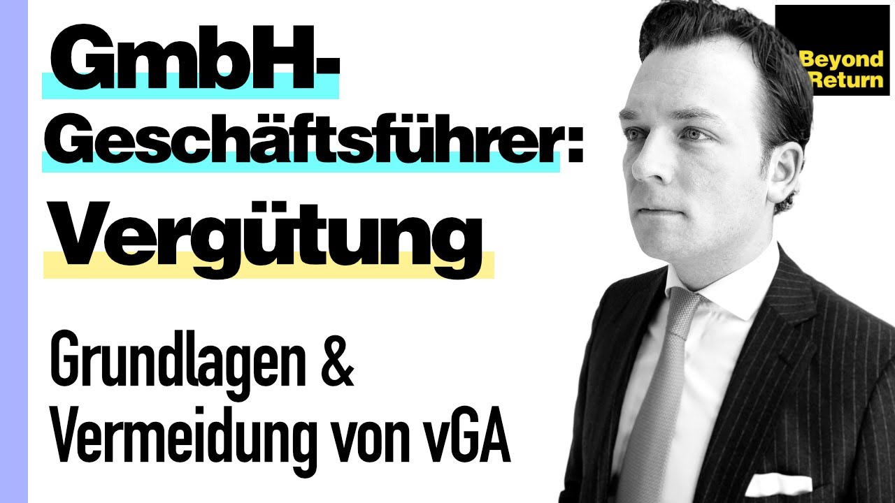 Geschäftsführergehalt bei der GmbH und GmbH & Co. KG / verdeckte Gewinnausschüttung vGA