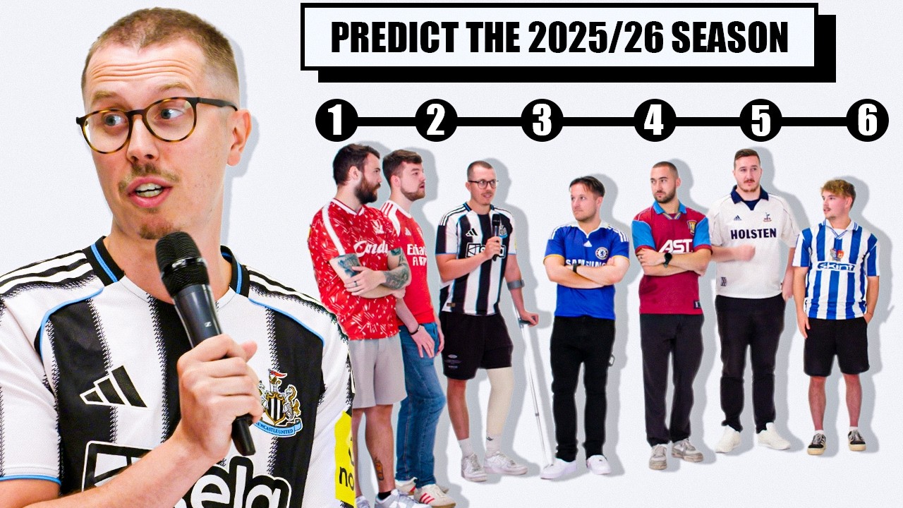 20 Premier League Fans PREDICT The 2025/26 Season