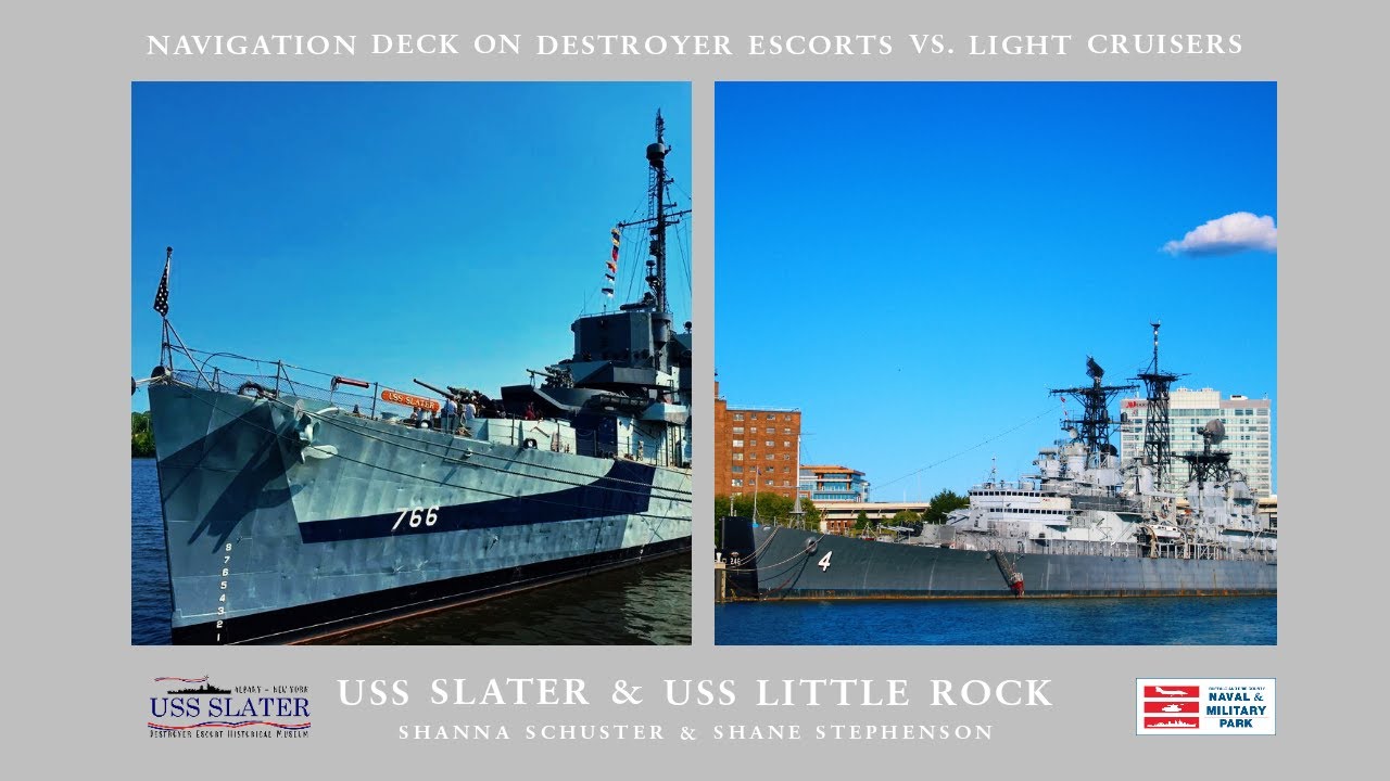 Navigation Deck on Destroyer Escorts vs. Light Cruisers: A Comparison