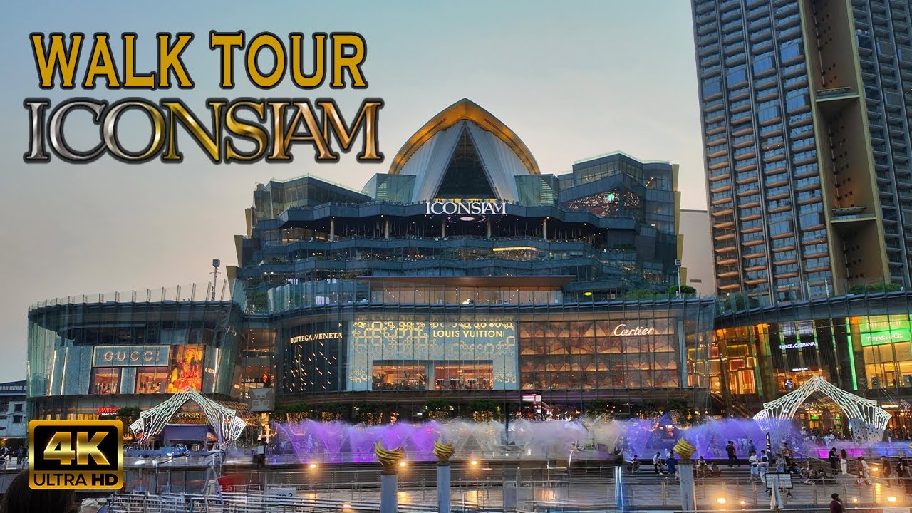 The Must Visit Iconic Mall in Bangkok🇹🇭- ICONSIAM - WALK TOUR