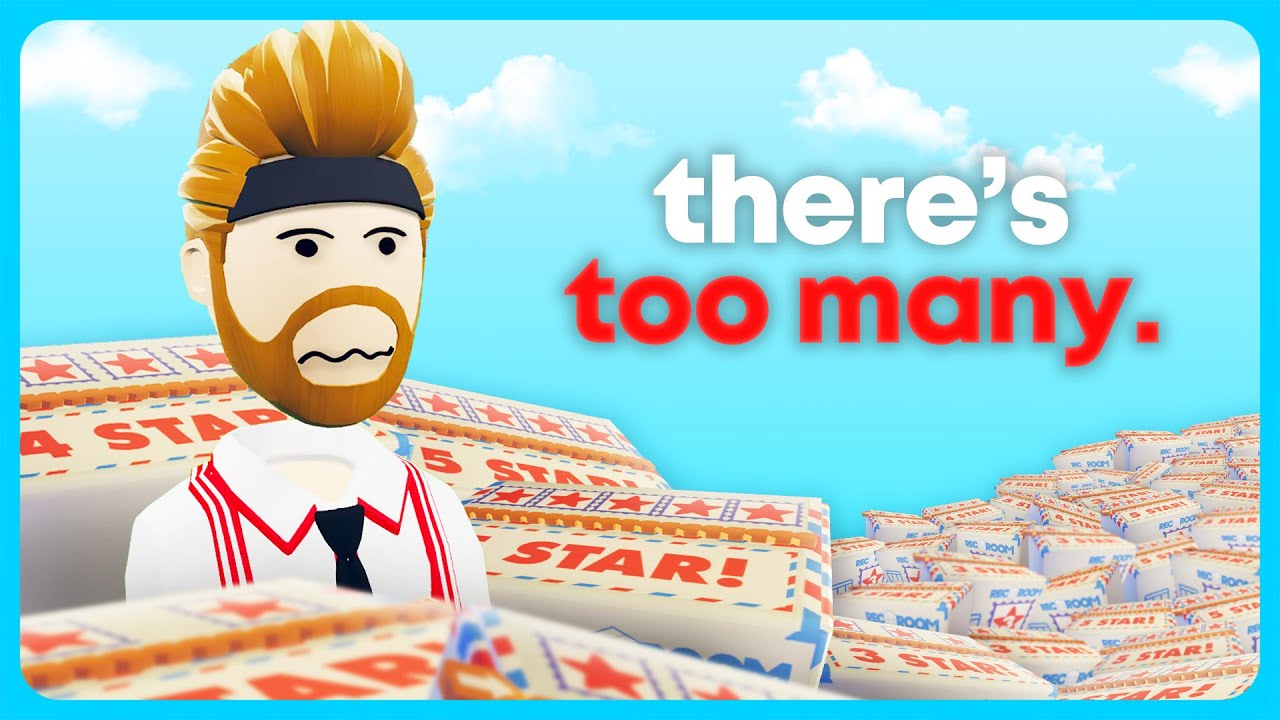 I opened AN IMPOSSIBLE NUMBER of Boxes in Rec Room