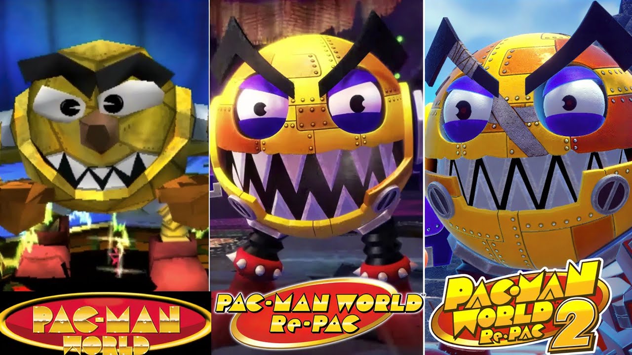 Evolution of TOC-MAN in Pac-Man Video Games [1999-2026]