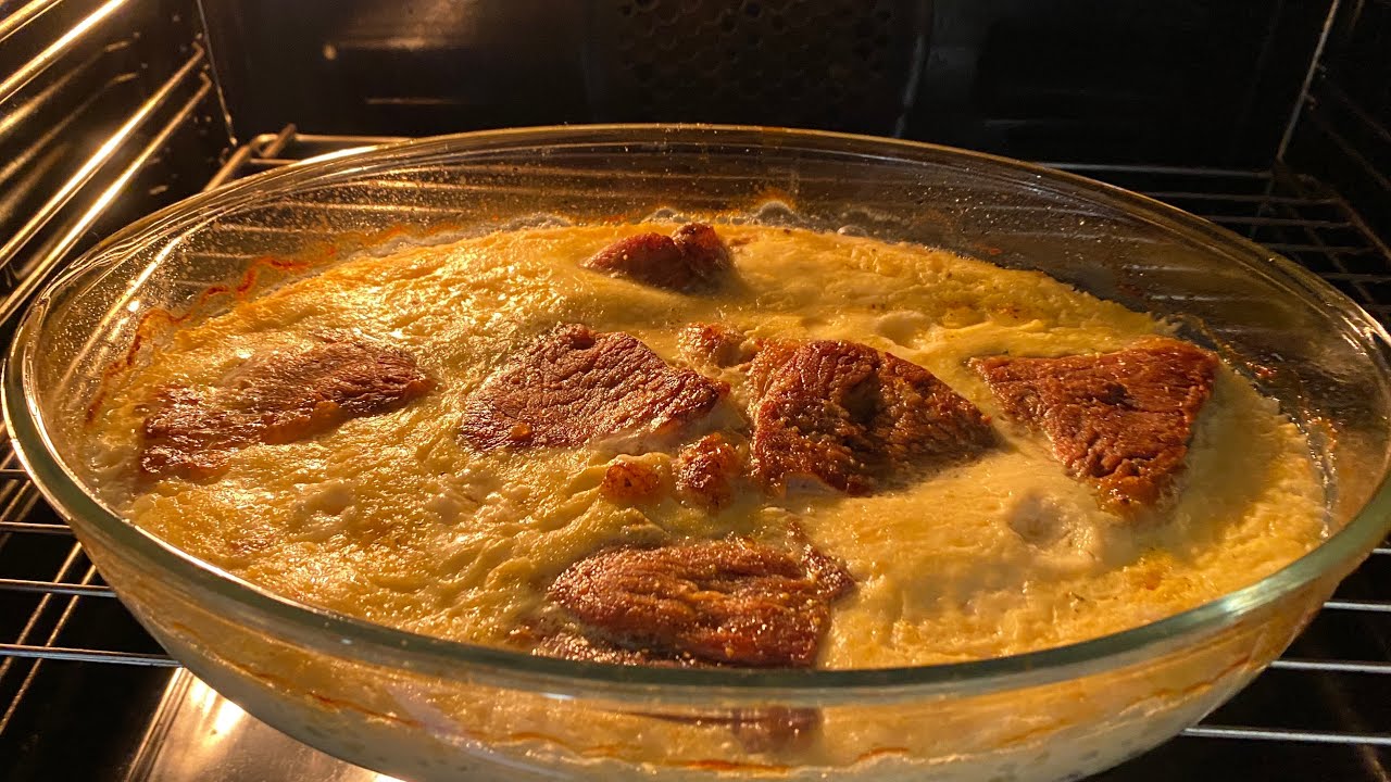 Tave  kosi me mish vici!Essential Albanian recipe!