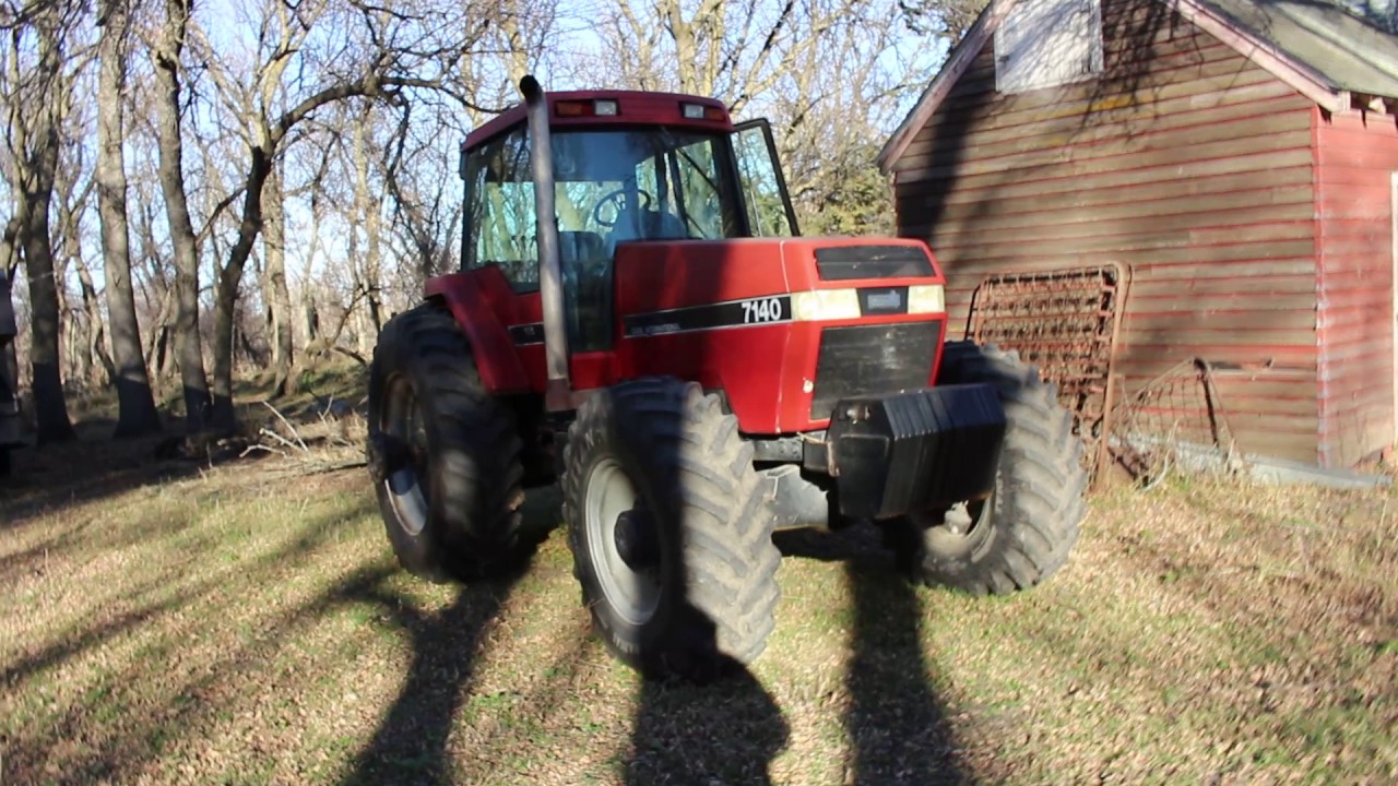 Cold Start Case IH 7140 Magnum (1988)