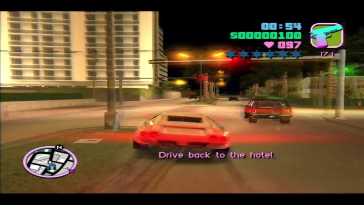 GTA: Vice City (PS2) Mission #4: Back Alley Brawl