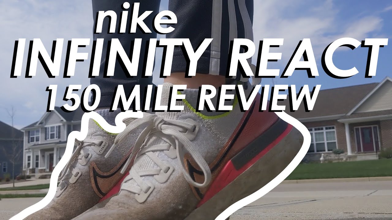 150 MILE review | NIKE REACT INFINITY RUN miler shoe review!