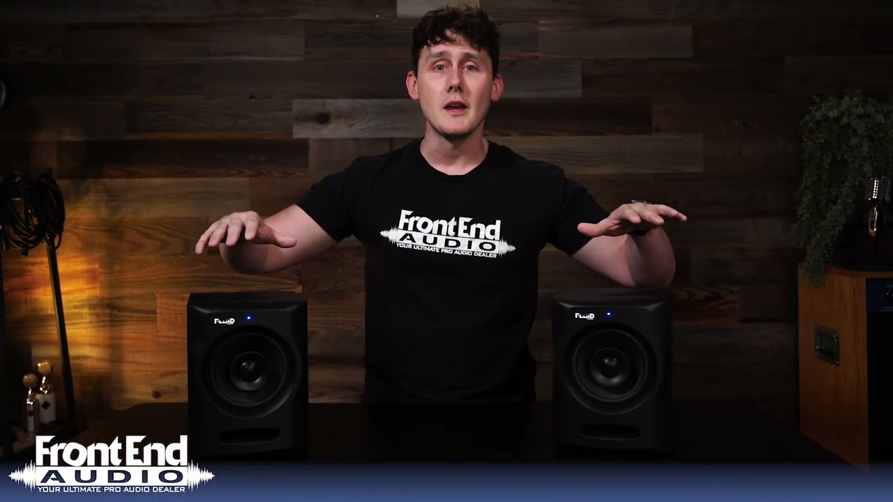 Fluid Audio FX50 V2 Studio Monitors  - Out Of The Box at Front End Audio