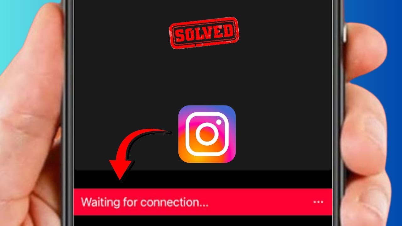Проблема с ожиданием подключения в Instagram Story. iPhone / 2024 / Исправлено