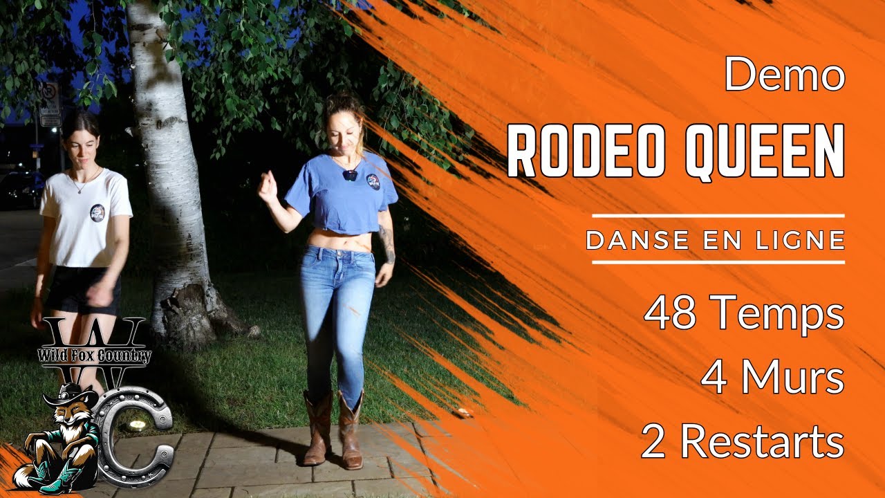 Rodeo Queen Line Dance - Tutoriel - Wild Fox Country