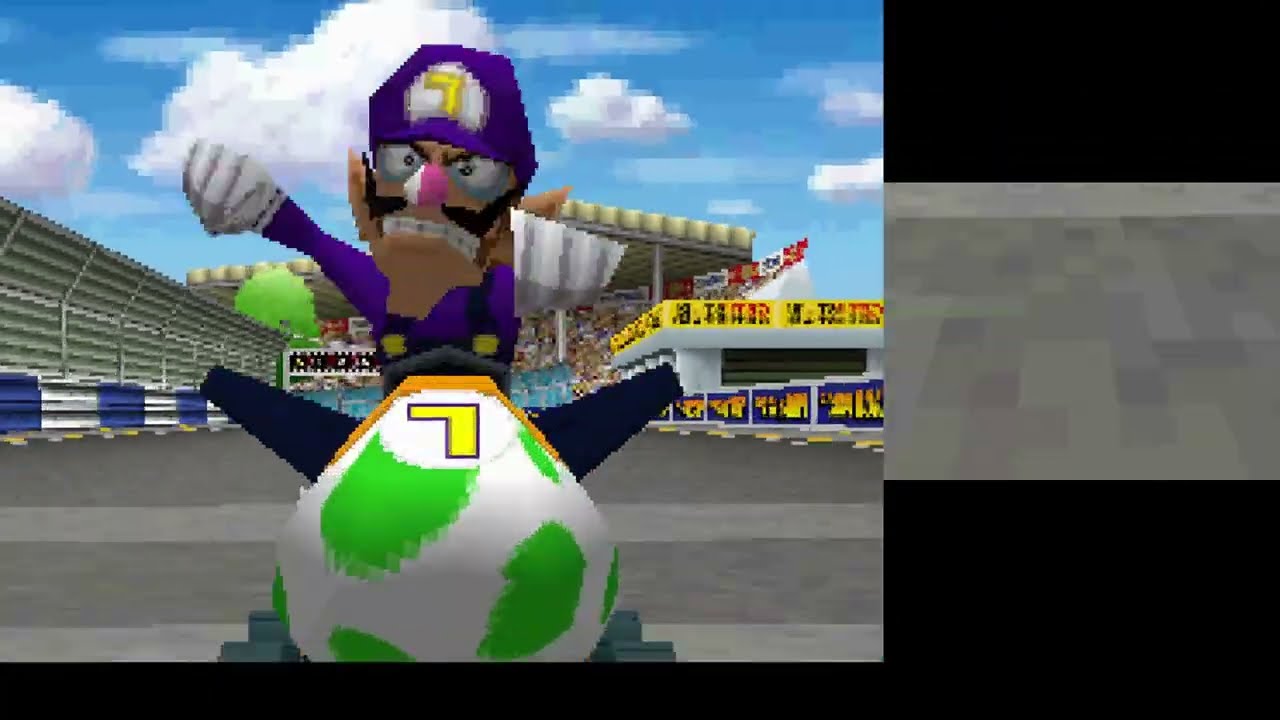 Mario Kart DS (CTGP Nitro - Custom Tracks) #142 Mirror Shine Cup with Waluigi