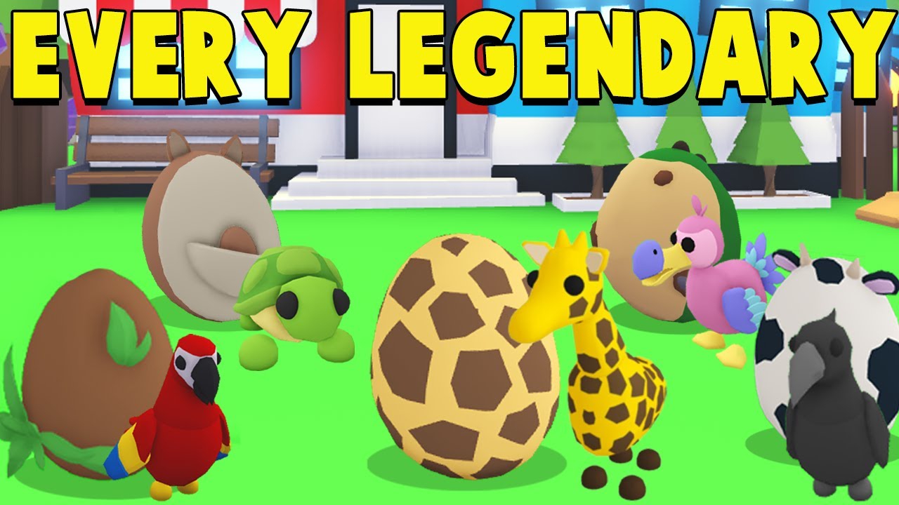 Trading EVERY LEGENDARY of EVERY Adopt Me EGG!
