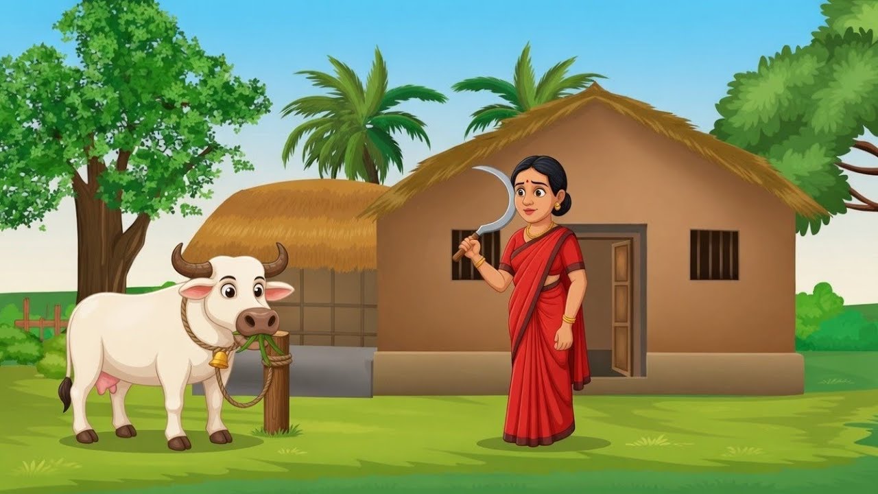  Fulmuni Ren Jaadui Gai | Santhali Kahani | Santhali Cartoon Video 