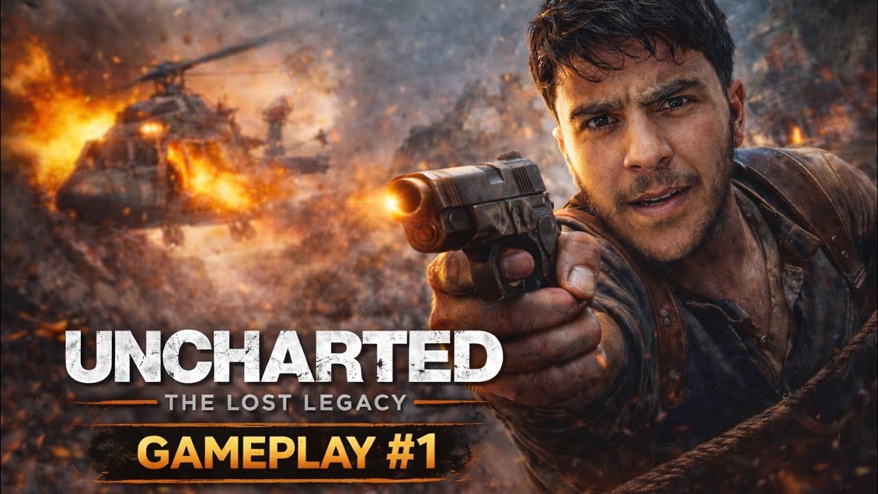 Uncharted The Lost Legacy Gameplay Part 1 | Walkthrough | PC PS4 PS5