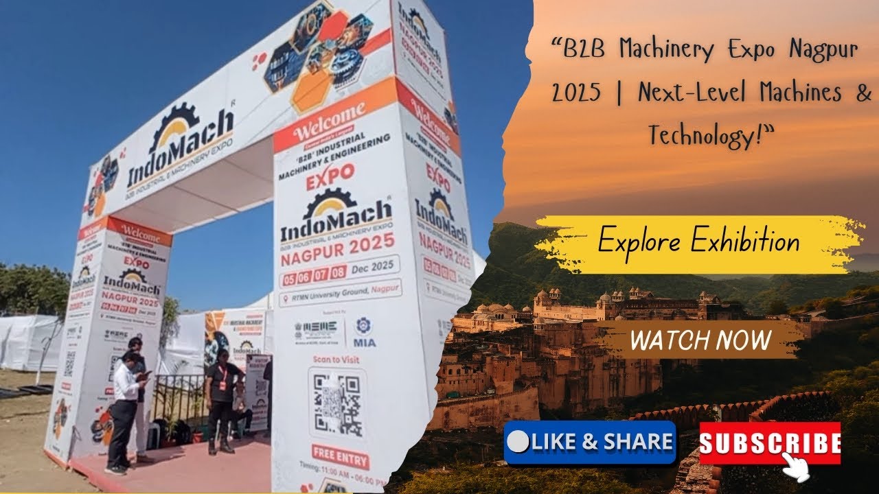 &ldquo;B2B Machinery Expo Nagpur 2025 | Next-Level Machines & Technology!&rdquo; (@AmitOncamVibe)