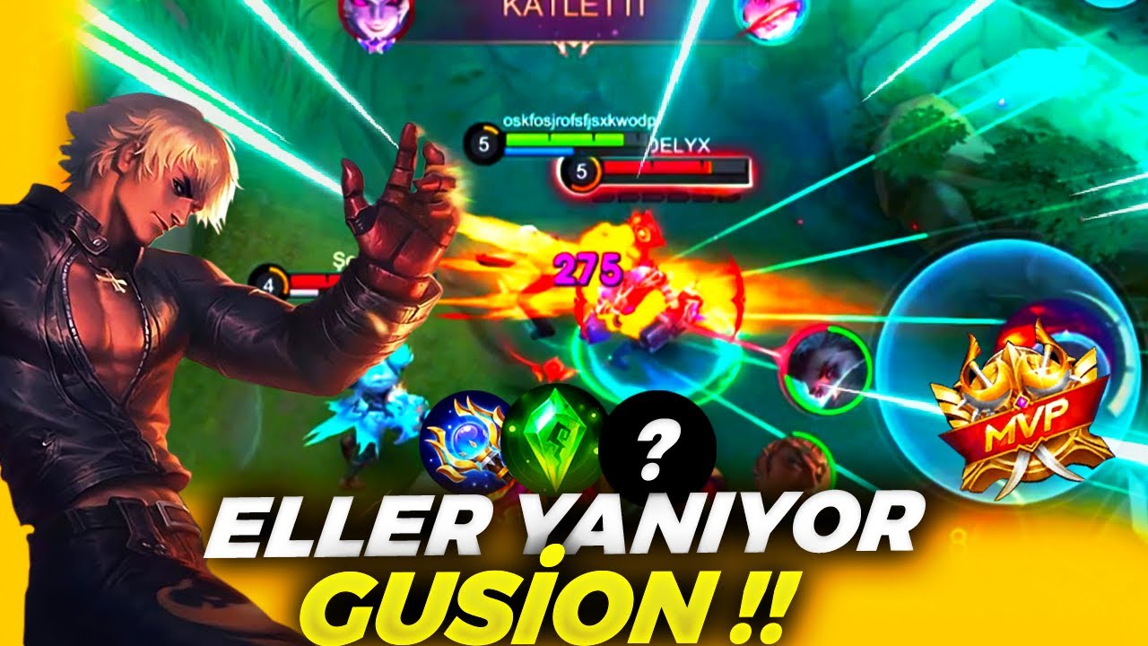 01 SALİSE'DE TEK ATIYORUM !! PARMAKLAR 🔥 Gusion | Mobile Legends
