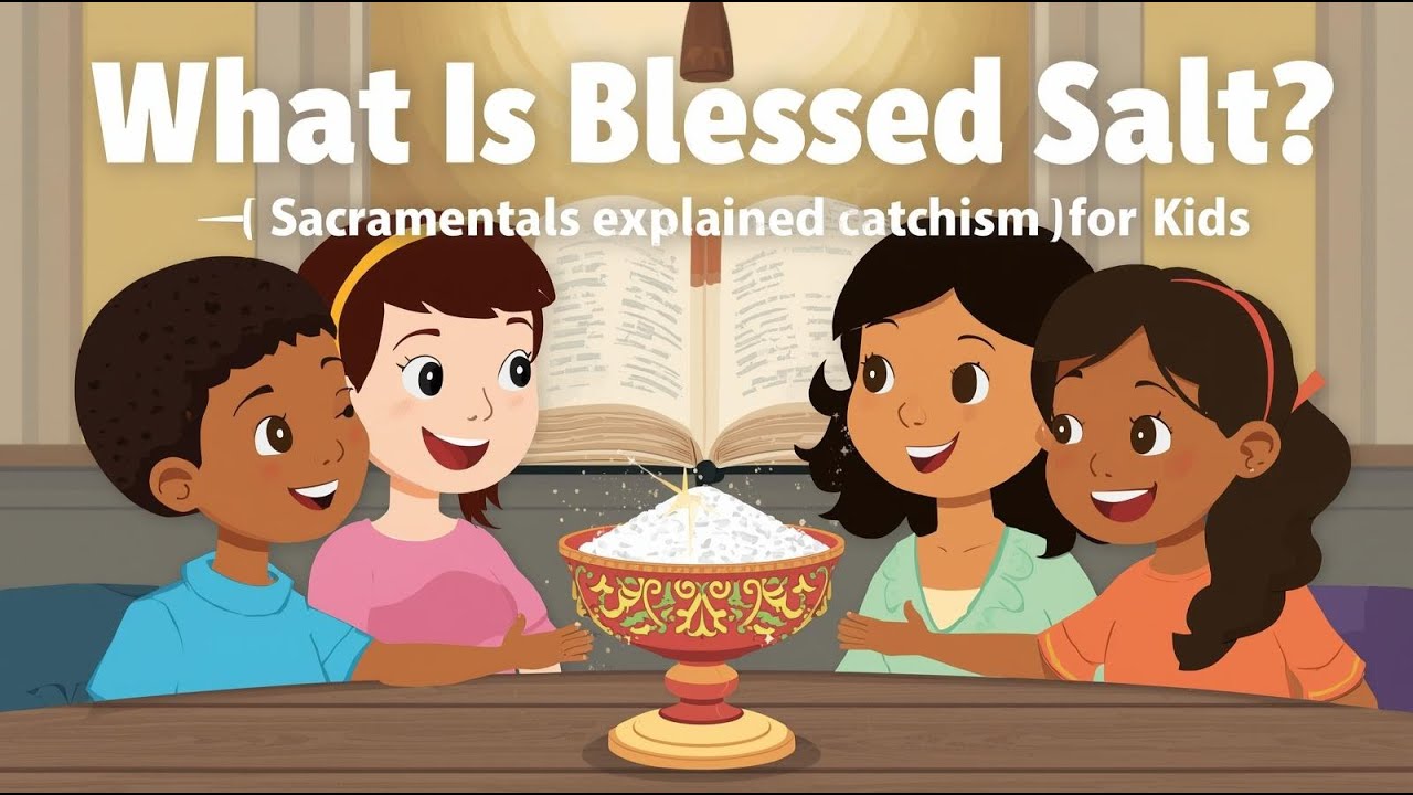 What Is Blessed Salt? | Sacramentals Explained | Catechism for Kids
