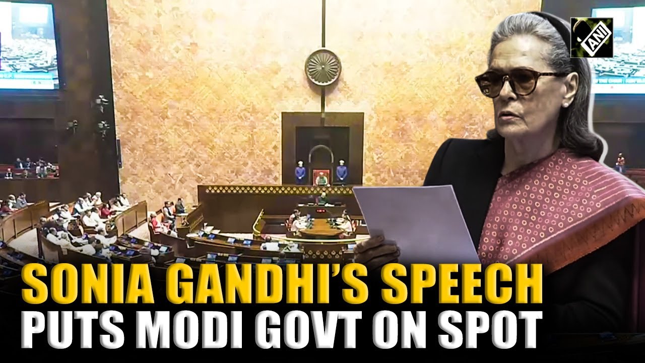 Sonia Gandhi&rsquo;s explosive Rajya Sabha speech puts Modi Govt on the Spot over ASHA, Anganwadi workers