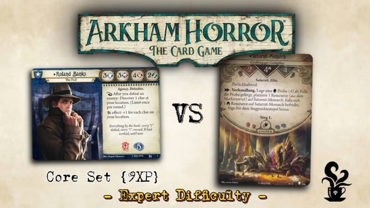 Arkham Horror Das Kartenspiel - Roland Banks VS Film Fatale (Eine Komsmische Reise)