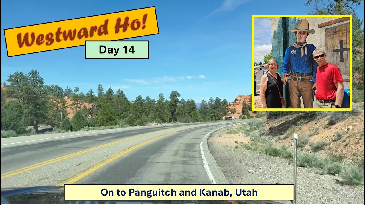 Driving to Kanab, UT with a stop in Panguitch