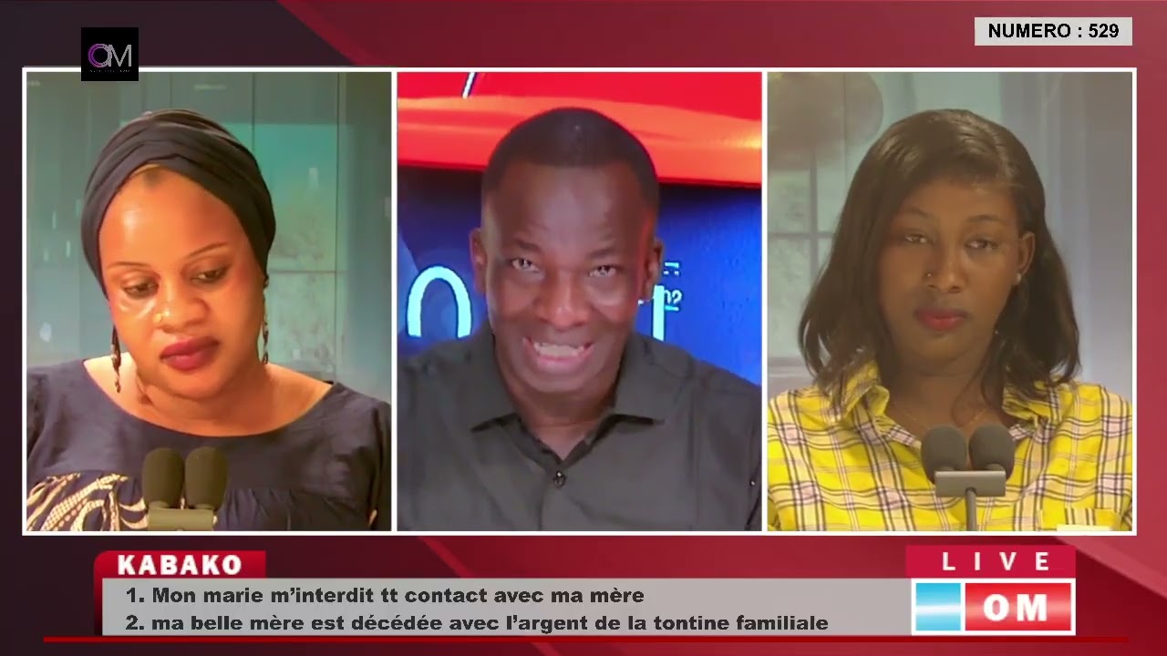 OMLive: #KABAKO - NUMERO : 529 Mon marie m&rsquo;interdit tt contact avec ma m&egrave;re