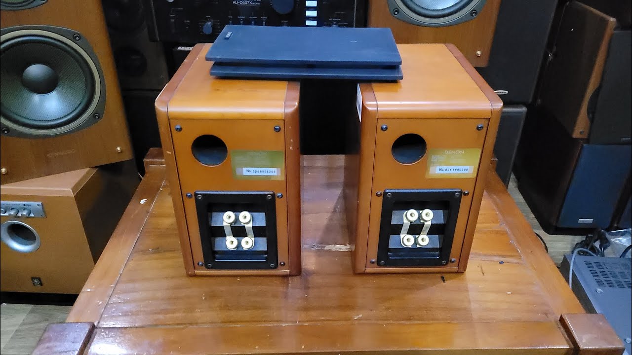 Loa Denon E7171R nhỏ hạt tiêu mà đánh siêu đỉnh. Lh 0867291331