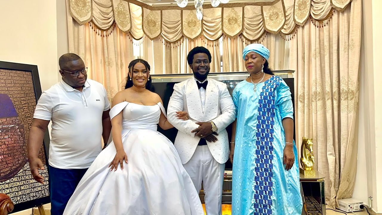 The Wedding that made Sierra Leone Stanstill for a week as Ben Wed Sonia "Bensonia24'. Just Amazing!