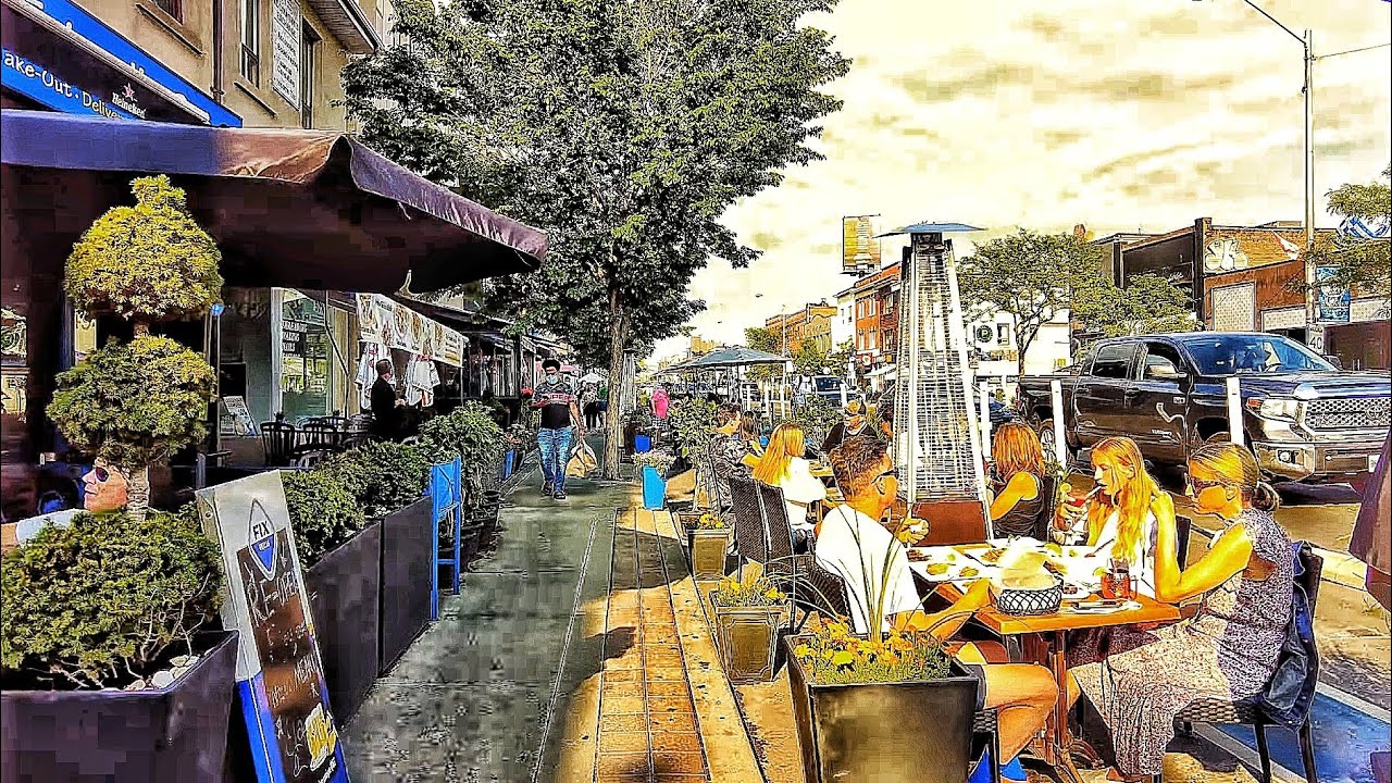 Toronto Walk - Danforth Avenue, Greektown
