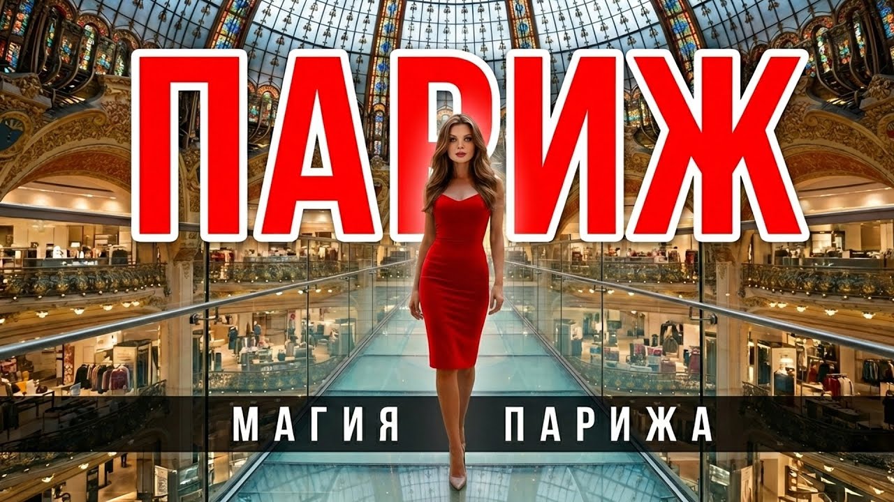 МАГИЯ ПАРИЖА - Galeries Lafayette