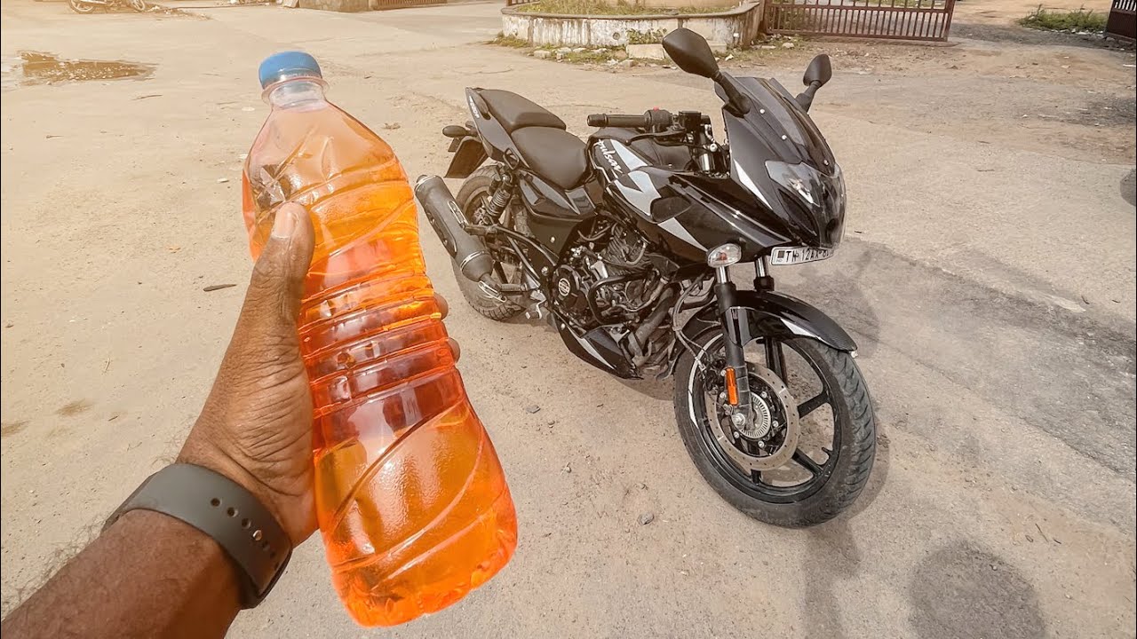 Pulsar 220f 2023 mileage test💥/ Vishnu gaja❤️