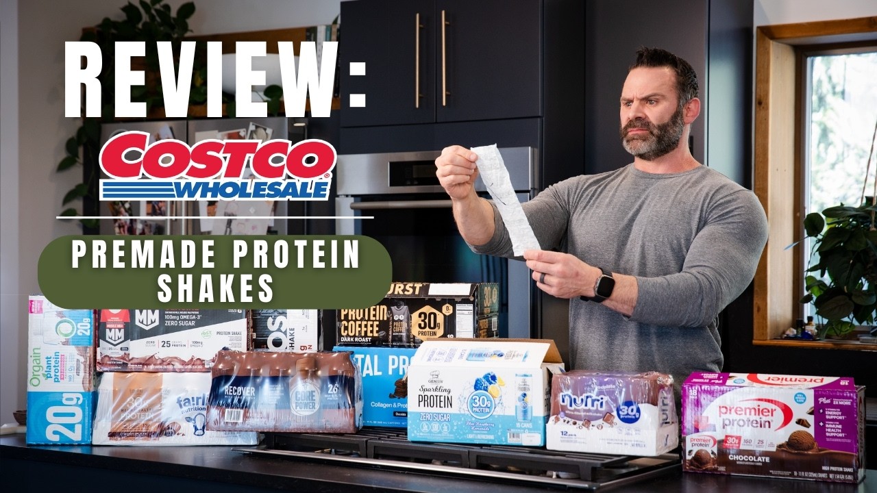 Trying Every Premade Protein Shake from Costco 