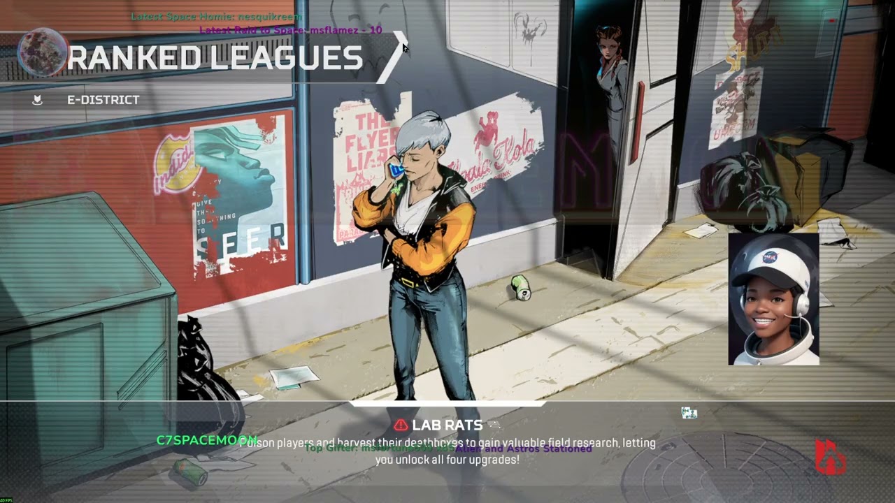 APEX LEGENDS GIRL SQUAD #362/365🗓️lockdown lounge🔒👽