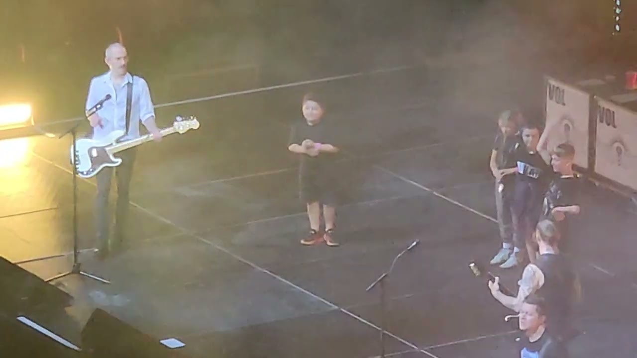 Volbeat  Still Counting live 2023. Connecticut Mohegan Sun, invites kids onstage! #volbeat
