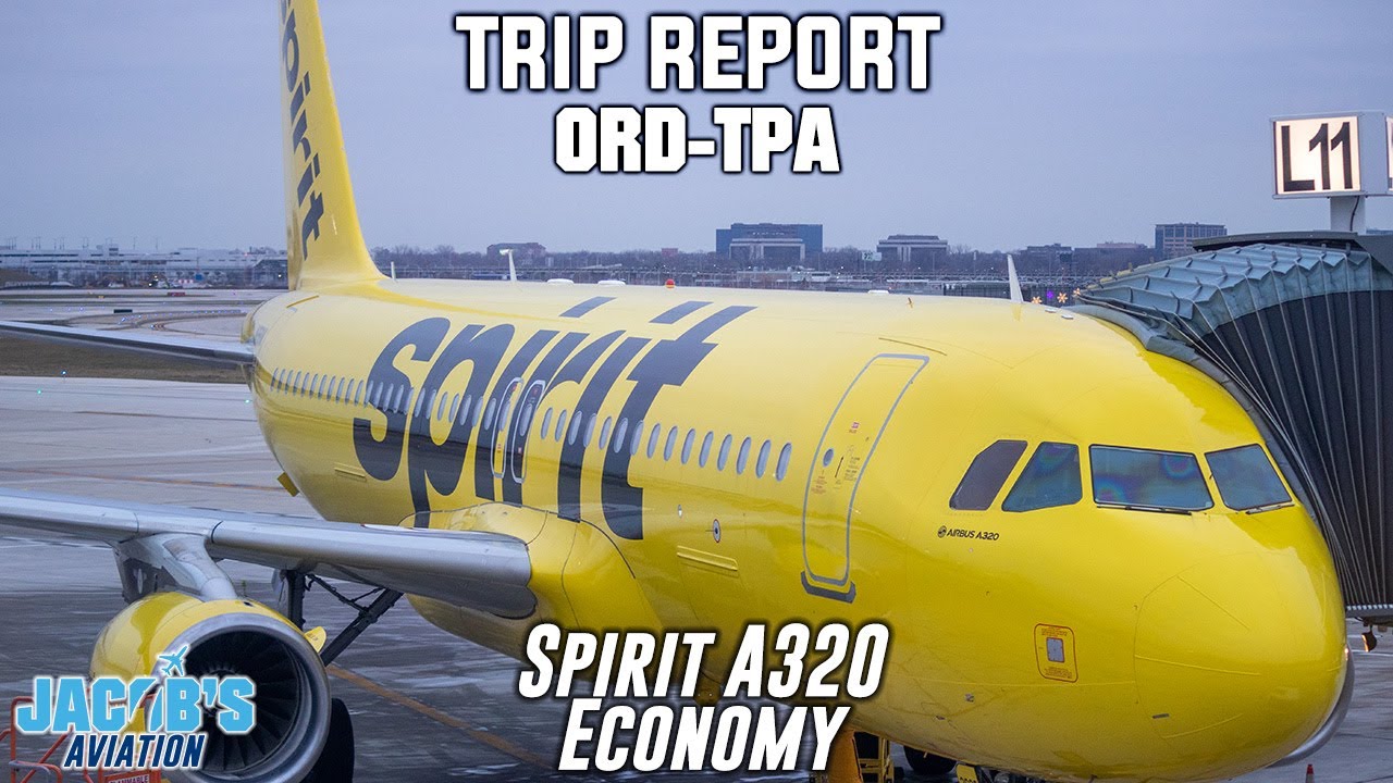 Trip Report | Spirit Airlines A320 Economy | Chicago O'hare (ORD) - Tampa (TPA)