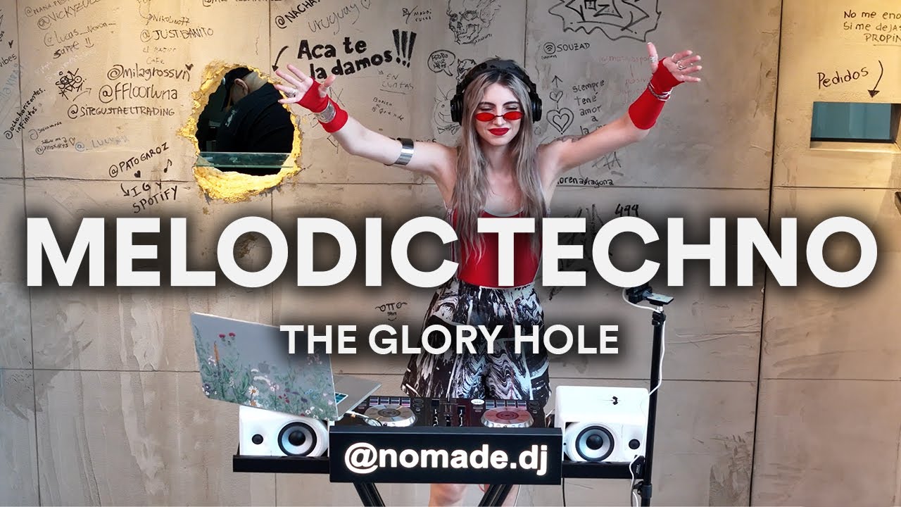NOMADE set at The Glory Hole, Buenos Aires | Melodic Techno DJ Coffee Shop Mix