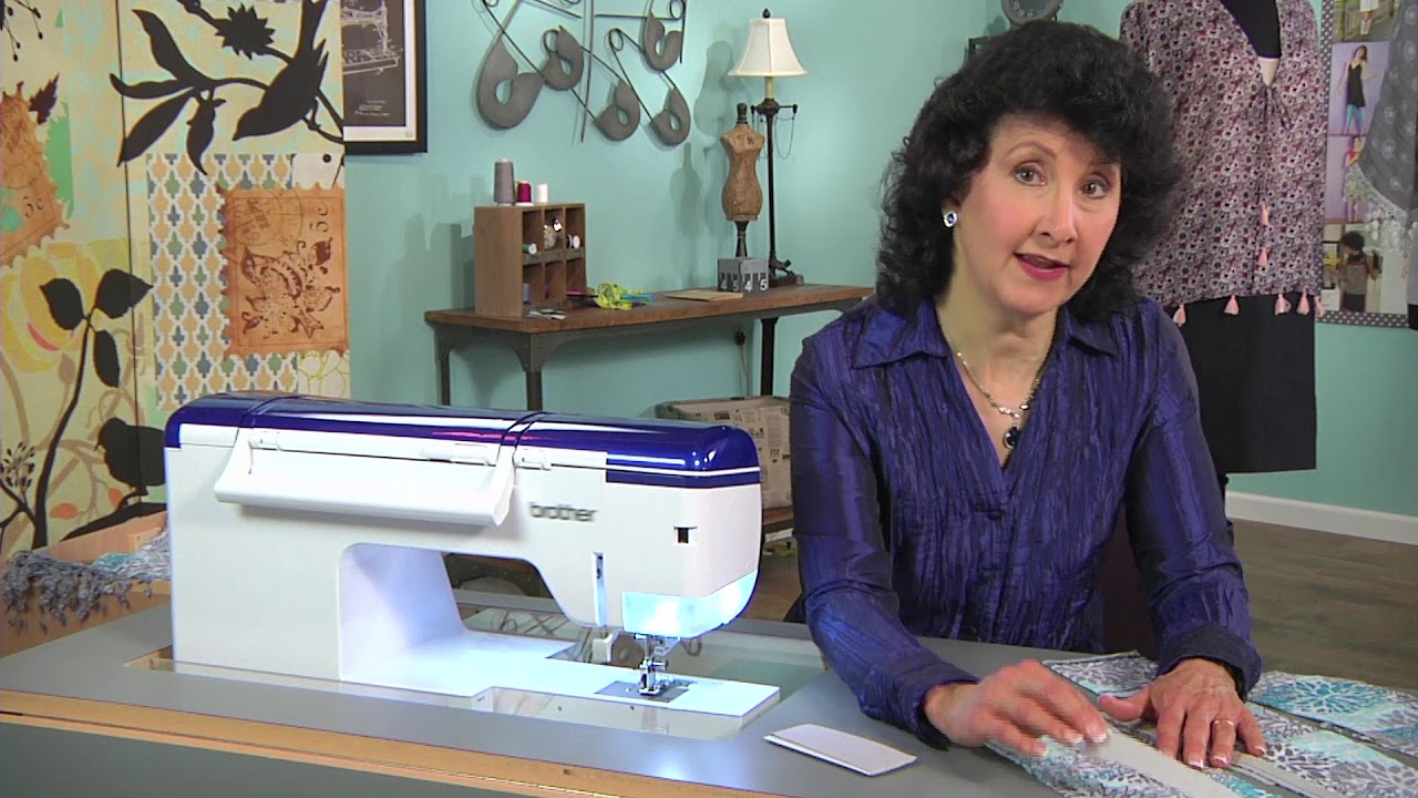 Joanne Banko sews a trendy kimono style over-blouse as seen on It's Sew Easy TV show1406-3.
