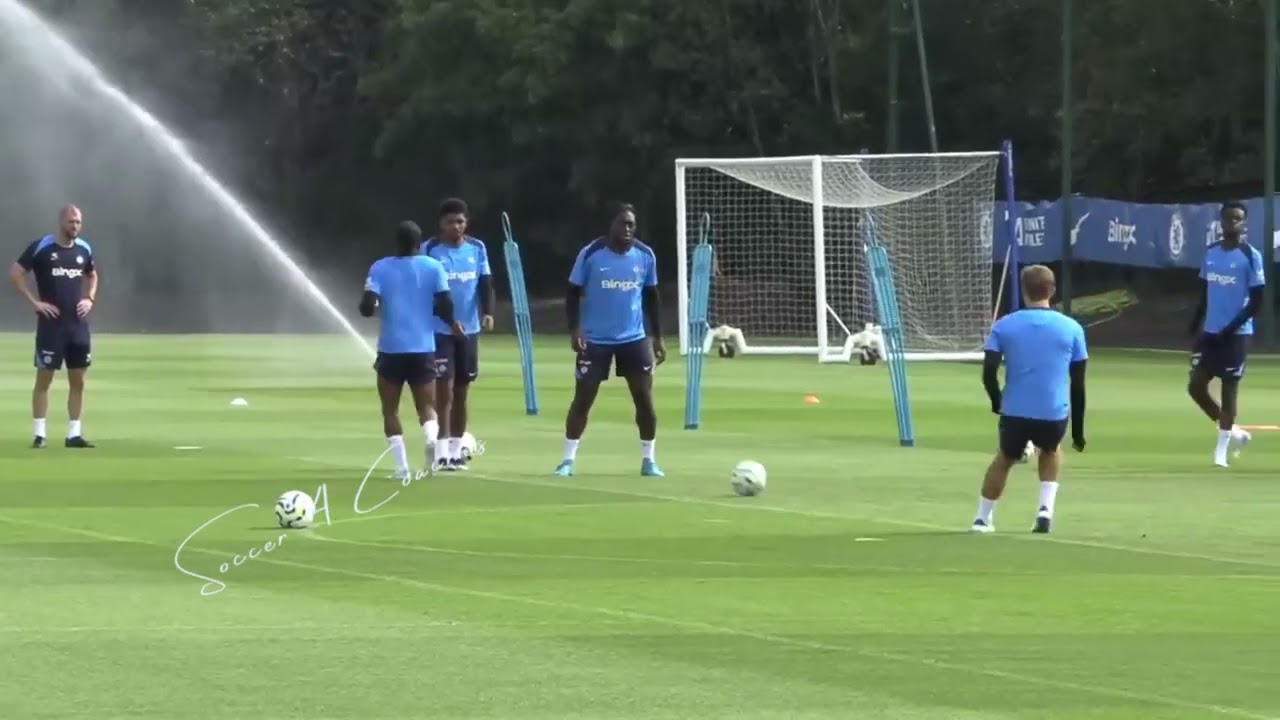 Warm Up With Ball + Fun Games / 4 Drills Chelsea Training