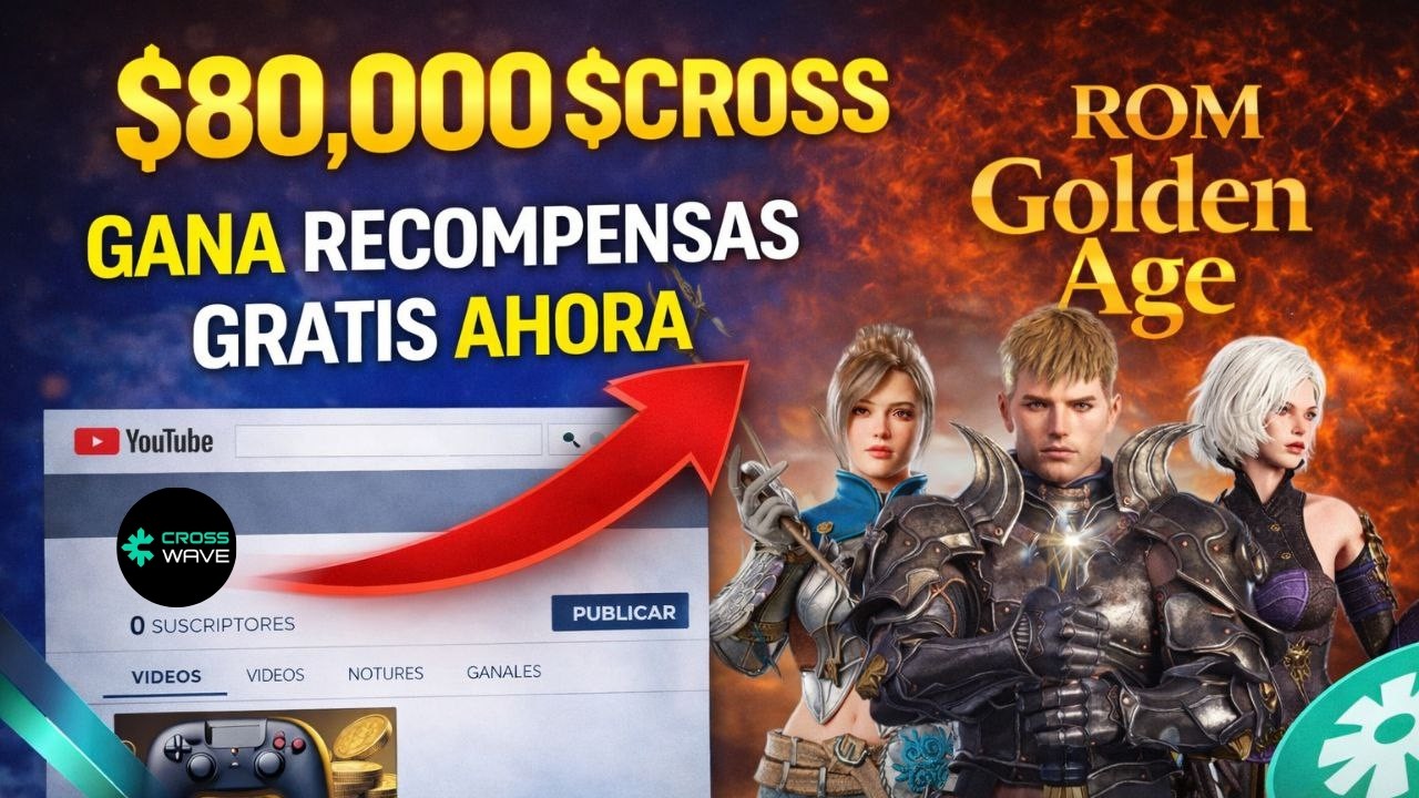 Así FUNCIONA el JUEGO de CROSS 💰 ¿Realmente Puedes GANAR? - ROM Golden Age