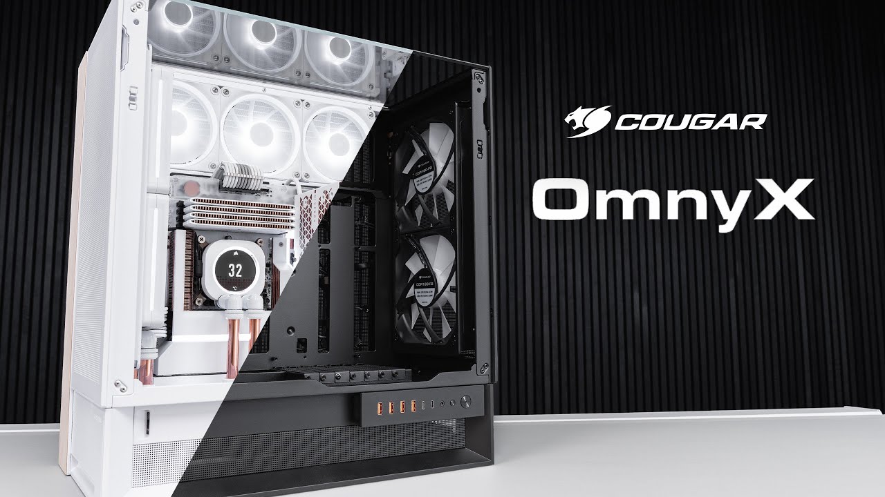 THIS Case looks good from ALL angles! Cougar Omnyx Review
